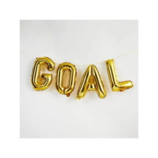 Goal Folieballonger Guld