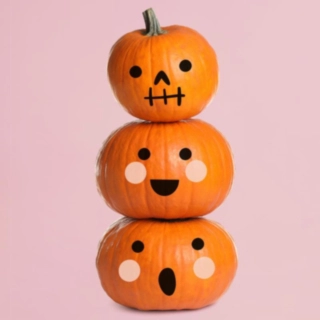 Pumpa Dekorationer Klistermärken