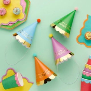 Premium Brights Partyhattar