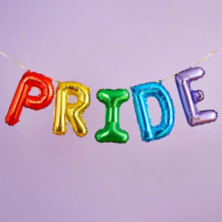 Pride Folieballong Girlang