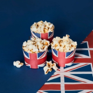 Union Jack Pappersbägare