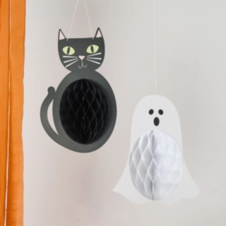 Halloween Honeycomb Figurer