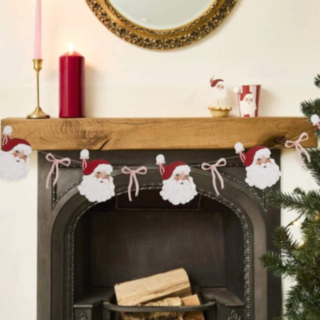 Jultomte & Rosetter Girlang