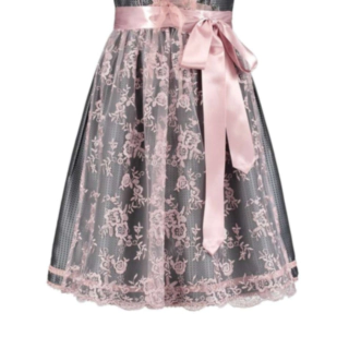 Dirndl Förkläde Rosa