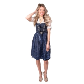 Dirndl Amelia Mörkblå