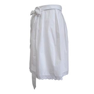 Dirndl Förkläde Vit