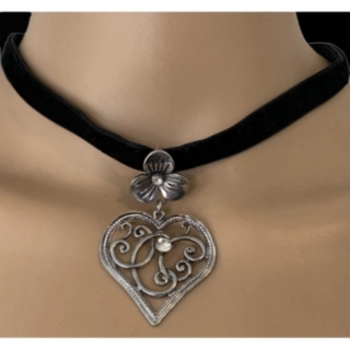 Edelweiss Hjärta Choker