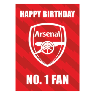 Happy Birthday Arsenal® Födelsedagskort
