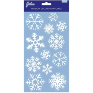 Snöflingor Fönsterklistermärken