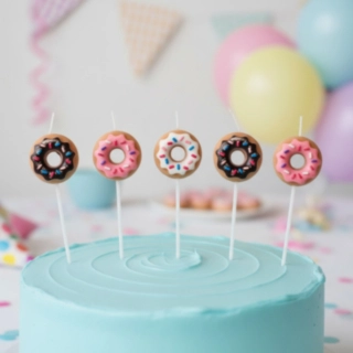 Donut Tårtljus