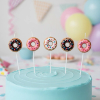 Donut Tårtljus