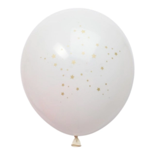 Nyår Latexballonger Guldstjärnor