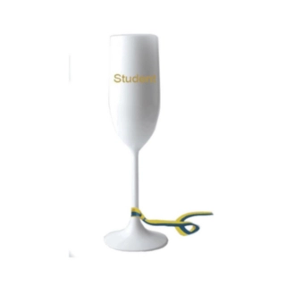 Student Champagneglas & Band