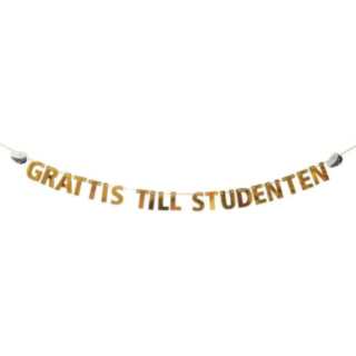 Grattis Till Studenten Girlang