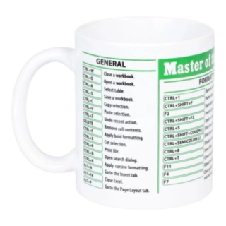 Excel Cheatsheet Mugg