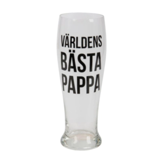 Världens Bästa Pappa Ölglas