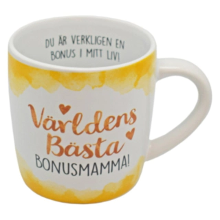 Världens Bästa Bonusmamma Mugg