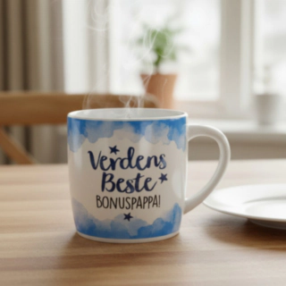 Verdens Beste Bonuspappa Mugg