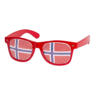 Norsk Flagga Glasögon
