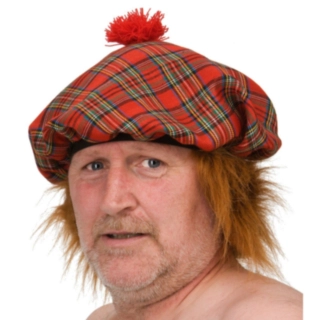 Skotsk Hatt Med Hår