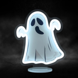 Spöke LED-skylt