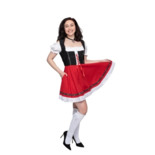Dirndl Lise Röd