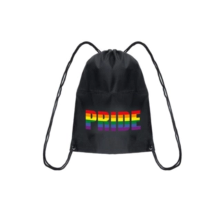 Pride Gymnastikpåse Svart