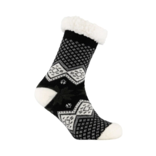 Julsockor Svart Vit