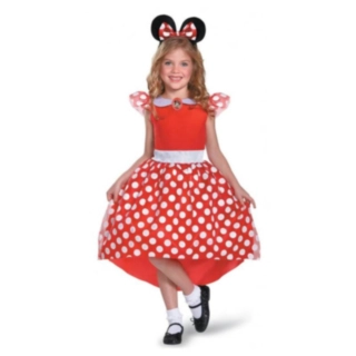 Disney® Mimmi Pigg Röd Barndräkt