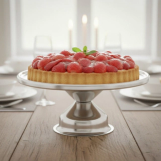 Pedestal Tårtfat Rostfritt Stål