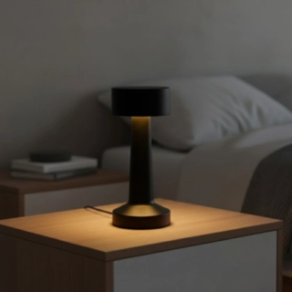 Touch Bordslampa Svart