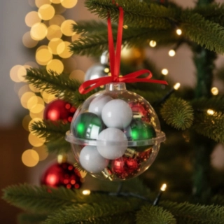 Mini Julgranskulor i Julgranskula Mix