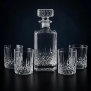 Whiskykaraff & Glas