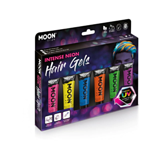 Hårfärg Gel UV Neon Set