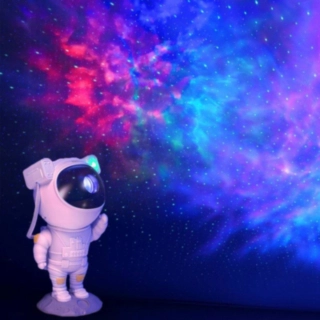 Astronaut Stjärnhimmel Lampa