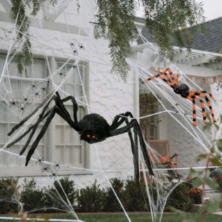 XXL Halloween Spindel Set
