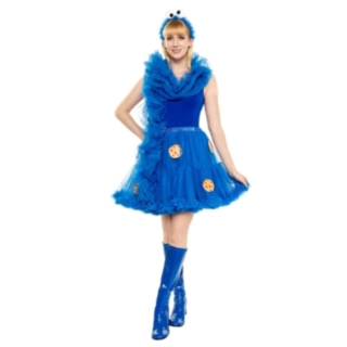 Sesame Street® Cookie Monster Tutu Maskeraddräkt