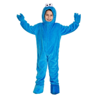 Sesame Street® Cookie Monster Barndräkt