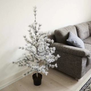 Konstgjord LED Lärk i Kruka 120 cm