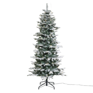 Konstgjord FROST Julgran LED 180 x 86 cm