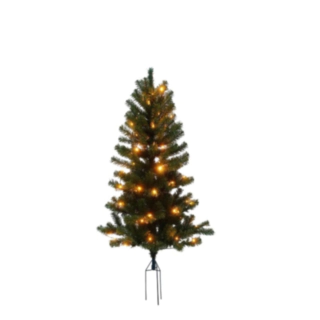 Konstgjord Utomhusgran LED 120 x 72 cm