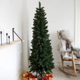 Konstgjord NOR Julgran LED 180 x 68 cm