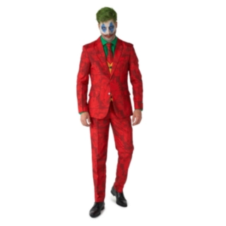 The Joker® Kostym Maskeraddräkt Röd