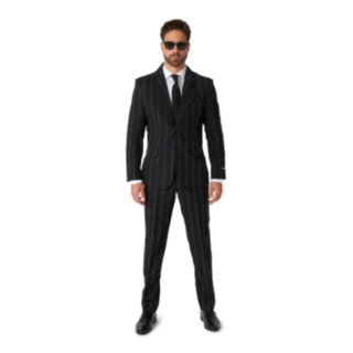 Suitmeister® Glow Pinstripe Gangster Kostym
