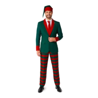 Suitmeister® Jolly Elf Kostym