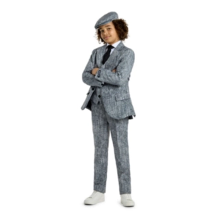 Suitmeister® Little Gangster Grå Kostym