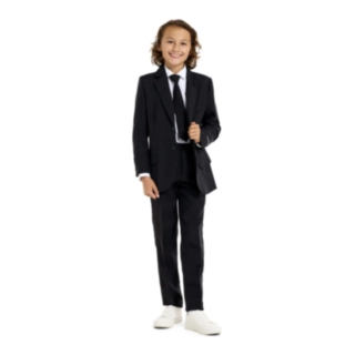 Suitmeister® Black Knight Barnkostym