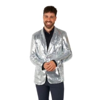 Suitmeister® Silver Shimmer Blazer