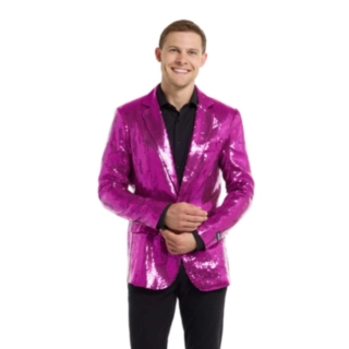 Suitmeister® Pink Sequins Blazer