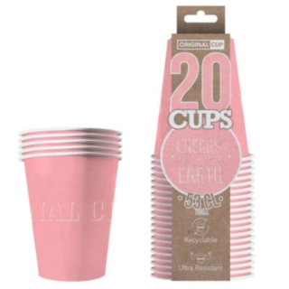 Original Cup Pappmuggar Pastell Rosa